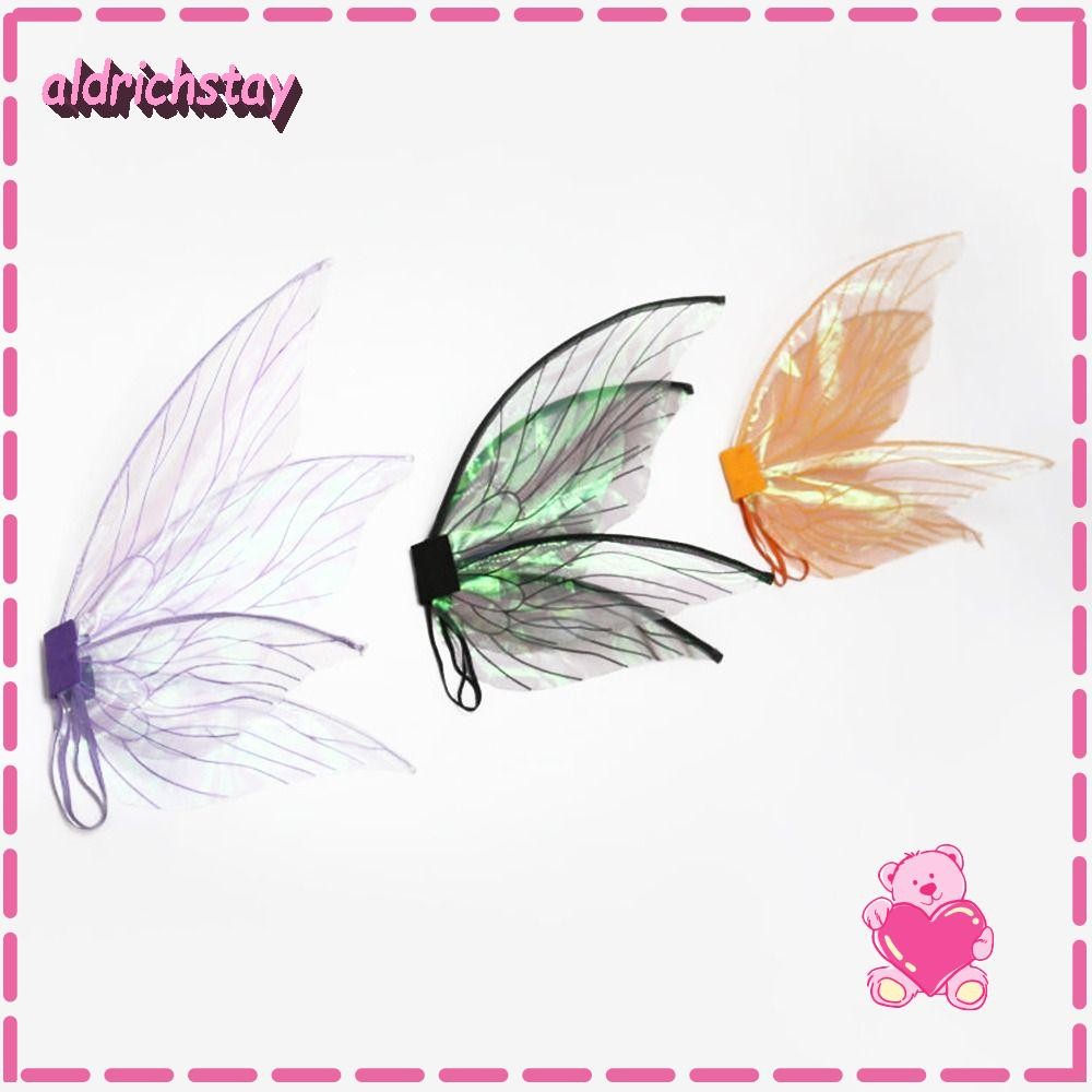 EXODUS Cicada Wing Girls Princess Angel Wing Party Favor คอสเพลย์ฮาโลวีนเครื่องแต่งกายผีเสื้อ