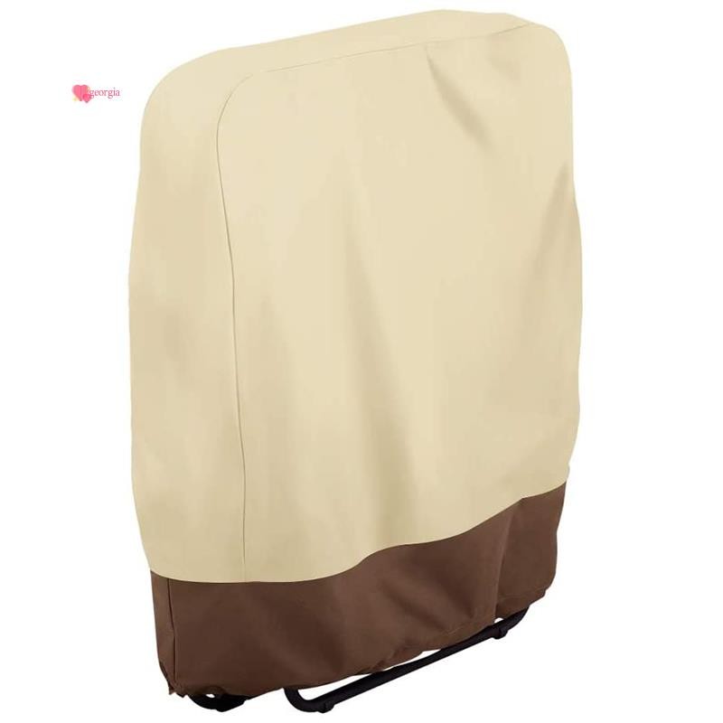 georg33 Outdoor Folding Deck Chair Cover Waterproof ระเบียง Outdoor Folding Deck Chair Garden Sunbat