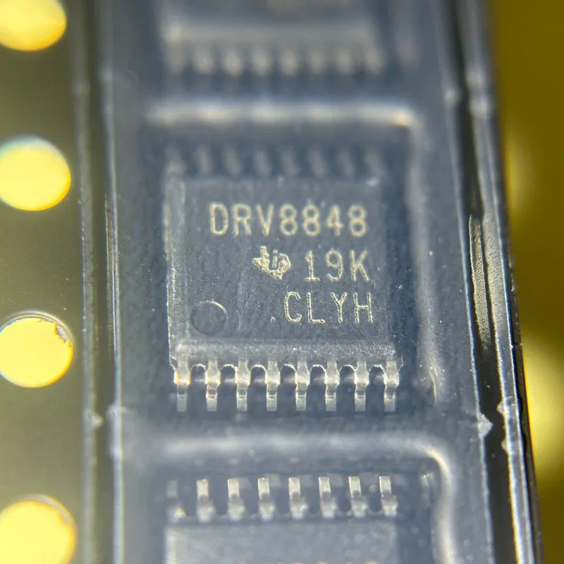 ชิปไดร์เวอร์มอเตอร์สเต็ปเปอร์ของแท้ของแท้ DRV8848PWPR HTSSOP-16 ผ้าไหมหน้าจอ DRV8848 ชิป IC วงจรรวม