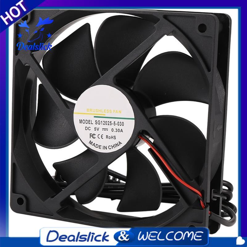 5V USB 2000RPM 12CM พัดลมระบายความร้อนเครื่องทําความเย็นความเร็วสูงสําหรับ Iceriver KS0 KS0 Pro