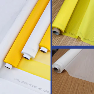 3เมตร127เซนติเมตรโพลีเอสเตอร์หน้าจอพิมพ์ตาข่ายผ้าไหมสีขาวหน้าจอพิมพ์ผ้าตาข่ายสูงความตึงเครียดตาข่ายลายฉลุทําหมึกชิ้นส่วน