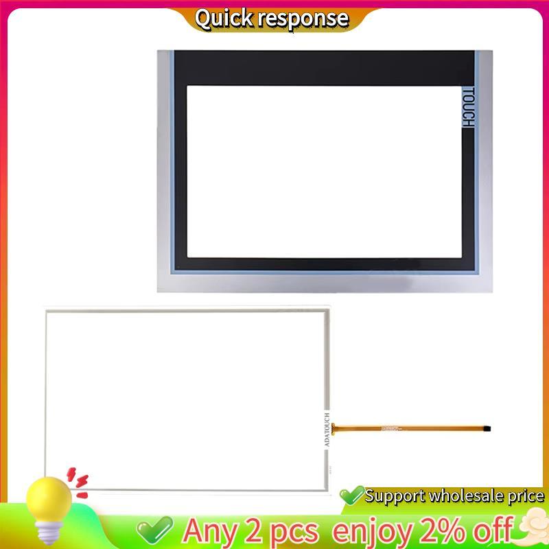 In stock-12 นิ้วแผงหน้าจอสัมผัส Glass Digitizer พร้อม Overlay สําหรับ 6Av2124-0Mc01-0Ax0 Tp1200 Comf