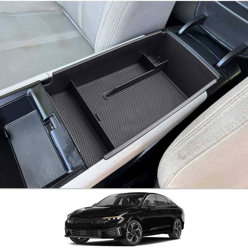 CDEFG สําหรับ 2025 2026 Kia K5 คอนโซลกลางถาดใช้งานร่วมกับ 2025 2026 Kia K5 กลางคอนโซล Organizer 2025