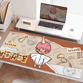 แผ่นรองเมาส์ Hirono HD พิมพ์ Seaming แผ่นรองเมาส์กันน้ําแผ่นรองเมาส์สําหรับเล่นเกมกันลื่น
