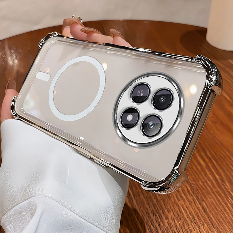 เคสสําหรับRealme 11 14 12 13 pro 5G Realme 12 14 13 PLUS + 5G 13 11 14 12 5Gเคสโทรศัพท์Softcaseกันกระแทกดีไซน์ใหม่ความงามใสด้วยแม่เหล็กไร้สายSJBSWX11 - รูปที่ 5