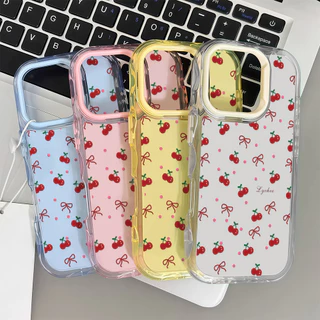 เคสโทรศัพท์ส่งทันที แบบระลอกสีสัน เคสใสเยลลี่ น่ารัก กันกระแทก For IPhone16 15 14 Pro PLUS 13 12 11 Promax GDBWEHY330