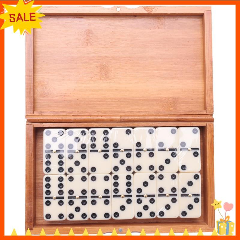 [Fast D]28 ชิ้น/เซ็ต Domino Domino ของเล่นท่องเที่ยวเกมตารางตลกเด็กเด็กของเล่นเพื่อการศึกษาสําหรับเด