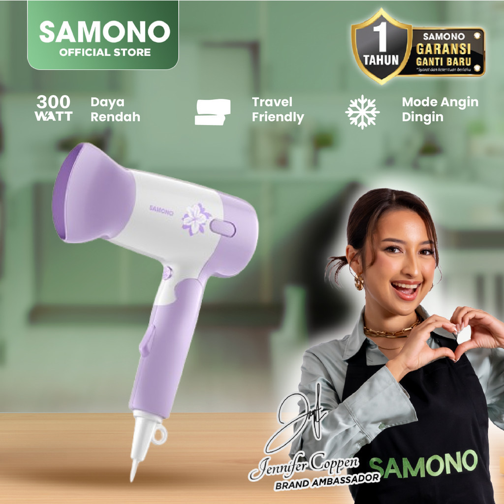 เก็บเงินปลายทาง GM Bear Hair Dryer Ionic Hair Dryer P0281 - Vlasy Hair Dryer Low Watt Hairdryer