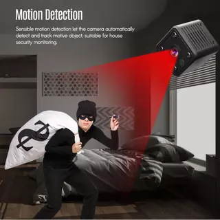 1080P มินิกล้องวิดีโอกล้อง Full HD 155 ° มุมกว้าง IR Night Vision การตรวจจับการเคลื่อนไหวฟังก์ชั่น WiFi 128GB หน่วยความจำขยายสำหรับทารกสัตว์เลี้ยง Home Security Monitoring