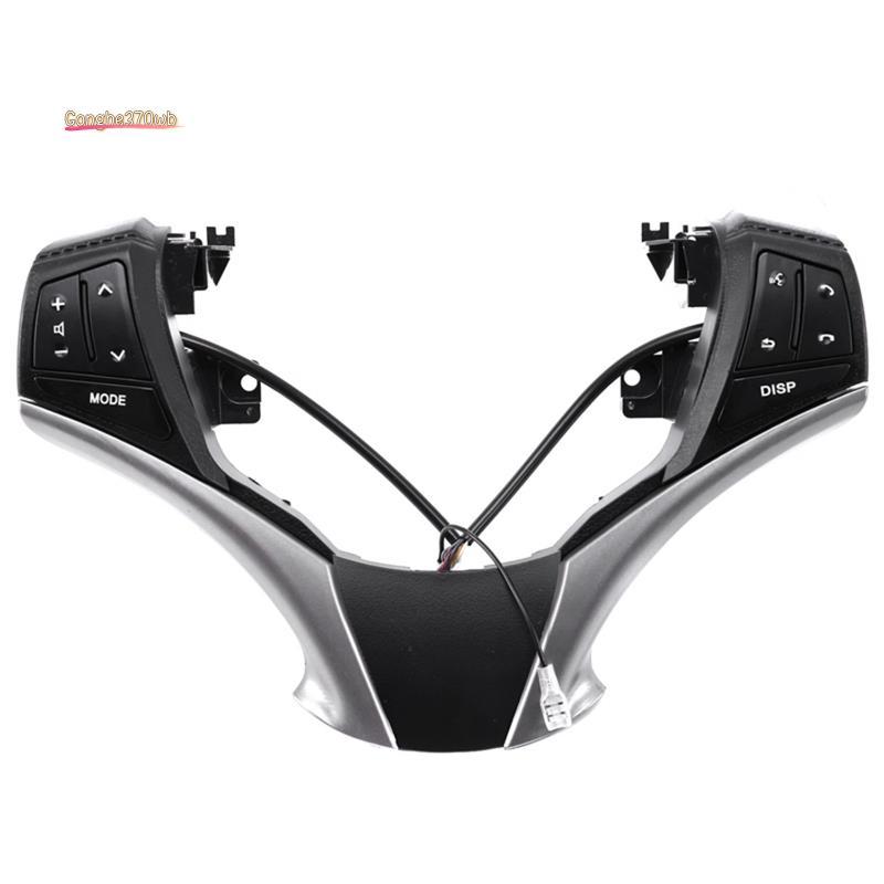 สวิตช์ควบคุมเสียง 84250-0D120 84250-0D120-E0 พวงมาลัยมัลติฟังก์ชั่น Fit สําหรับ 2013-2016 10 Key