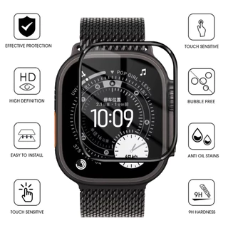 ฟิล์มกระจกนิรภัย ฟิล์มป้องกันหน้าจอ for IWatch Apple Watch Ultra/SE 3 2 Series 11 10 9 8 7 6 49 46 45 41 44 40 42 38 มม