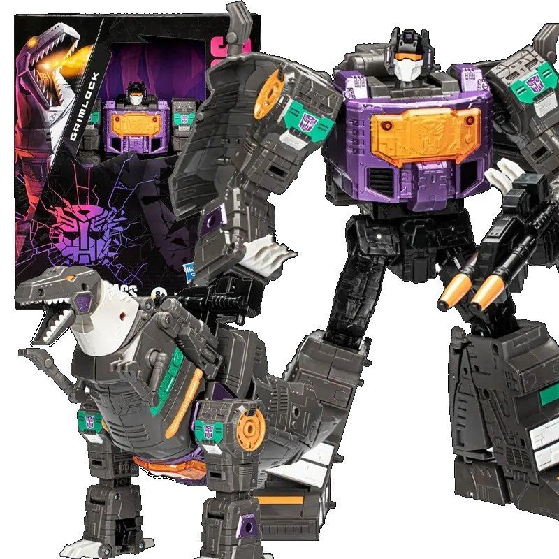พร้อมสต็อก Hasbro Transformers SS86 Leader Robot Dinosaur Toy Broken Mirror Limited L-Class Wire Rop