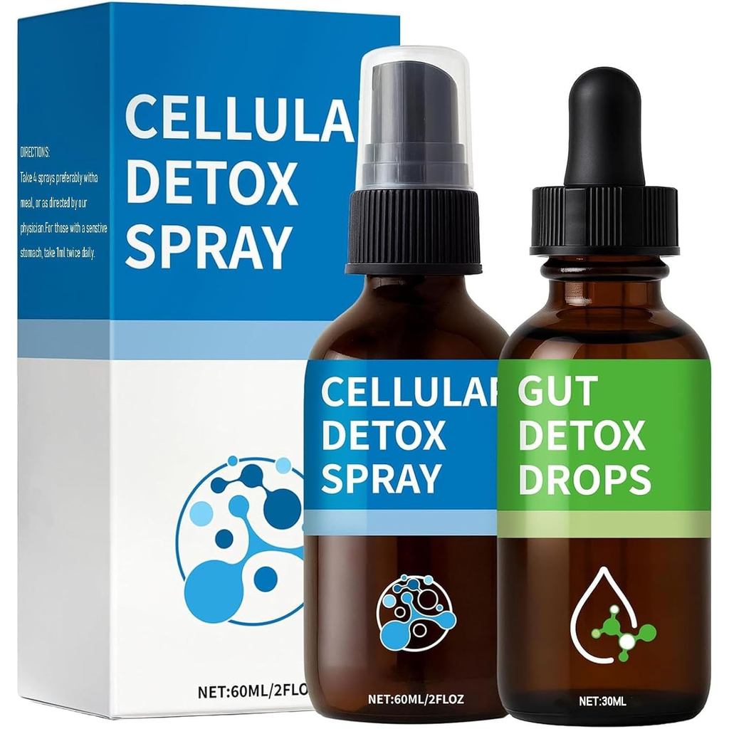 Zeolite Detox Pack, Zeolite Drops สําหรับโลหะ, Zeolite Detox Spray สําหรับทําความสะอาดทุกวัน