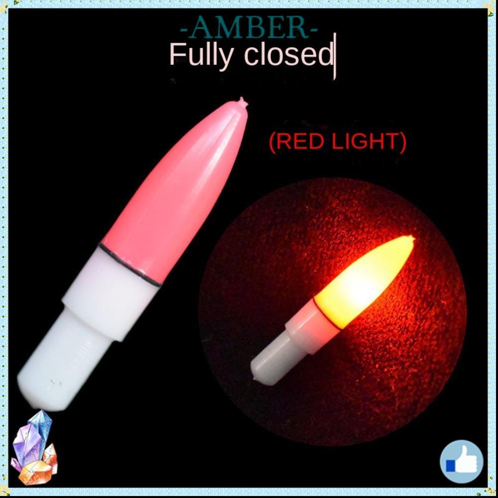 เสาอิเล็กทรอนิกส์ตกปลาแบบมีไฟ LED พร้อมใช้งานกลางคืน 2 สี