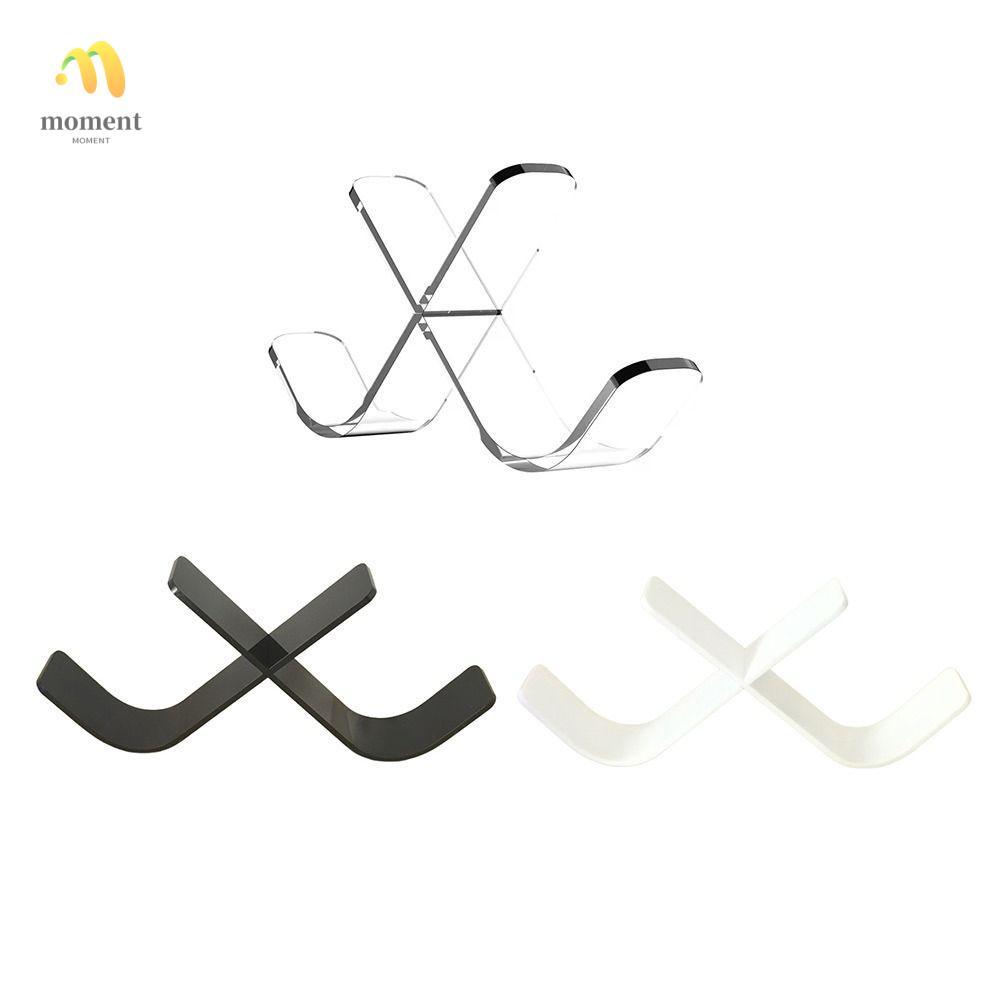 MOMENT Ice Hockey Puck Display Stand Holder, Triple อะคริลิค Hockey Puck Display, กีฬาตกแต่งโปร่งใส 