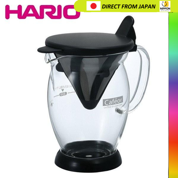 【ของญี่ปุ่น】 HARIO ฮาริโอะ CFO-2B Cafeor Coffee Dripper Pot กาแฟดริป 2 ถ้วย Pour Over Reusable Filte
