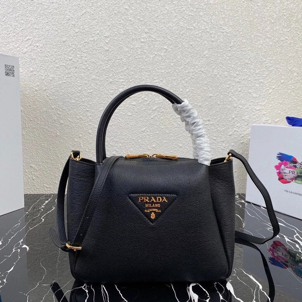 PRADA PRADA กระเป๋าถือกระเป๋าสะพายข้างกระเป๋าสะพาย PRADA กระเป๋าผู้หญิงกระเป๋าสะพายข้างกระเป๋าผู้หญิ