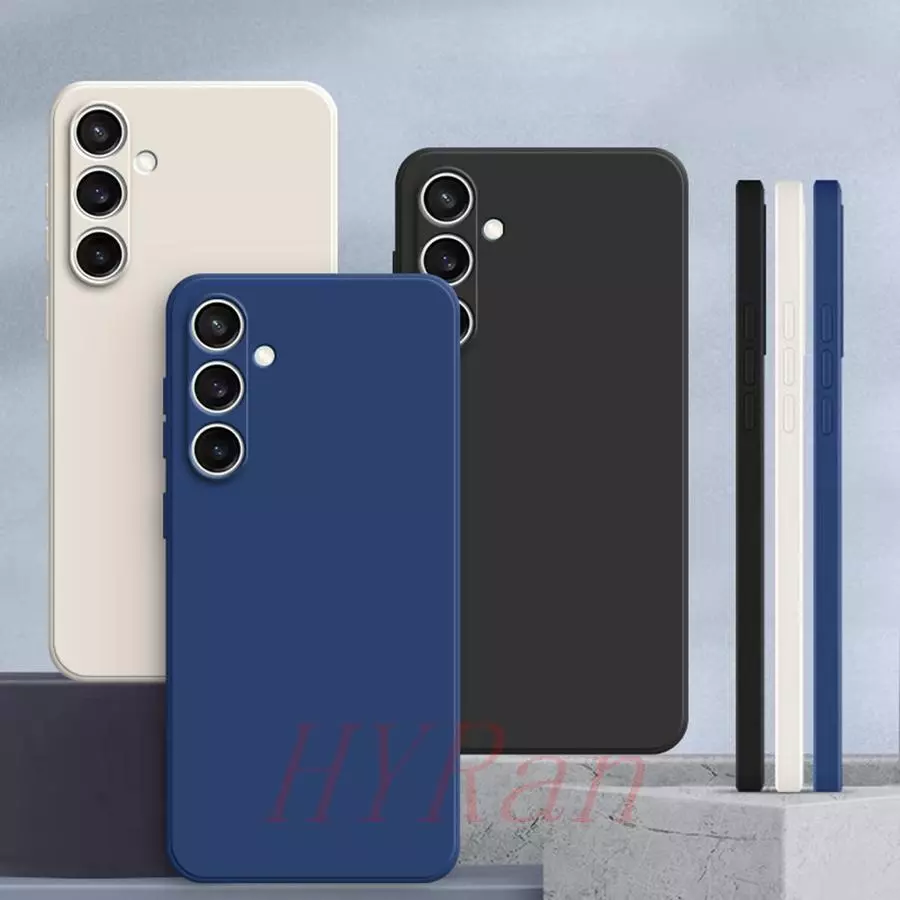 เคส Samsung S25 FE / S24FE / S23 FE เคสซิลิโคนสีพื้นเรียบง่าย YT