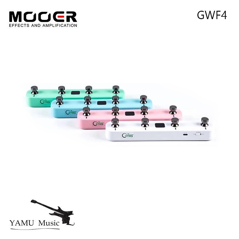 Mooer GWF4 Footswitch Switch Pedal Controller for Prime P1 Smart Guitar Pedal and Gtrs Electric Guit
