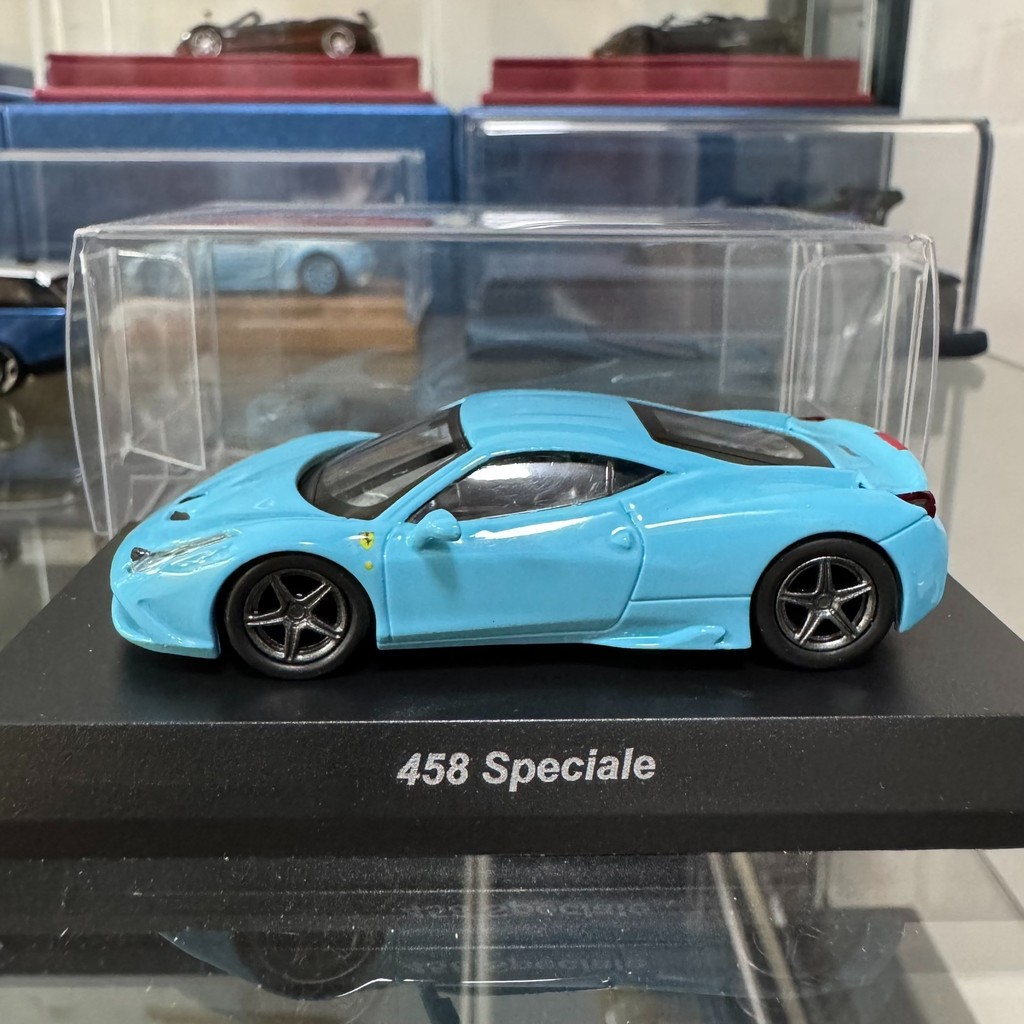 Jingshang Kyosho 1/64 Ferrari 458 Speciale 458SP Track Version รองเปลี่ยนสีการปรับเปลี่ยนไม่มีการ์ดไ