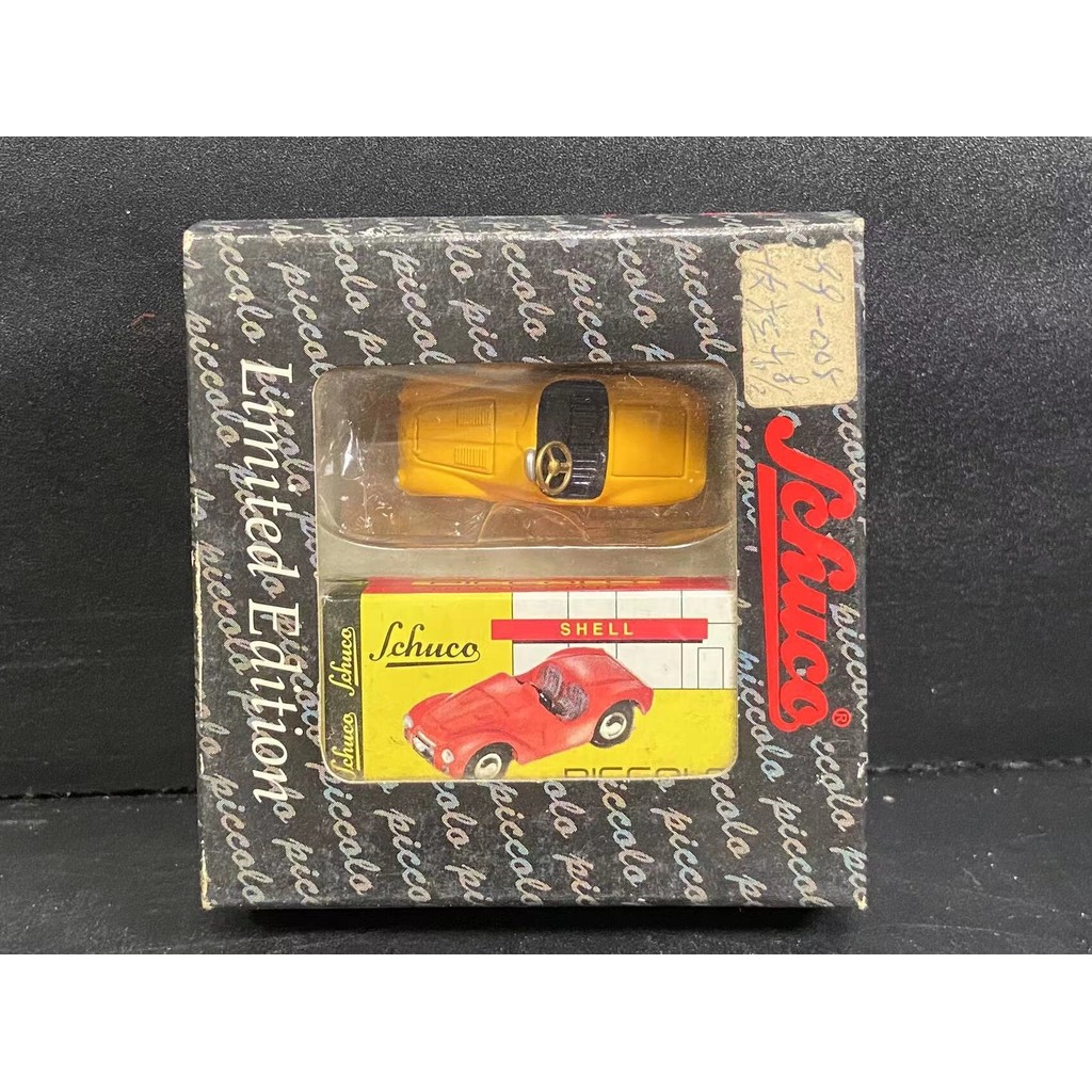 Schuco schuco 1/87 Ferrari Ferrari Barchetta สีเหลืองรถโลหะผสมแข็งรุ่น piccolo 1/90 ho Scale As You 