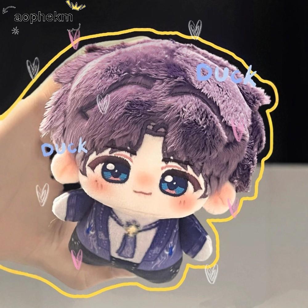 AOPHEKM Love and Deepspace Doll, Flowers Zayne Caleb Sylus Plush Doll, Cute Xavier รูปการ์ตูน 10 ซม.