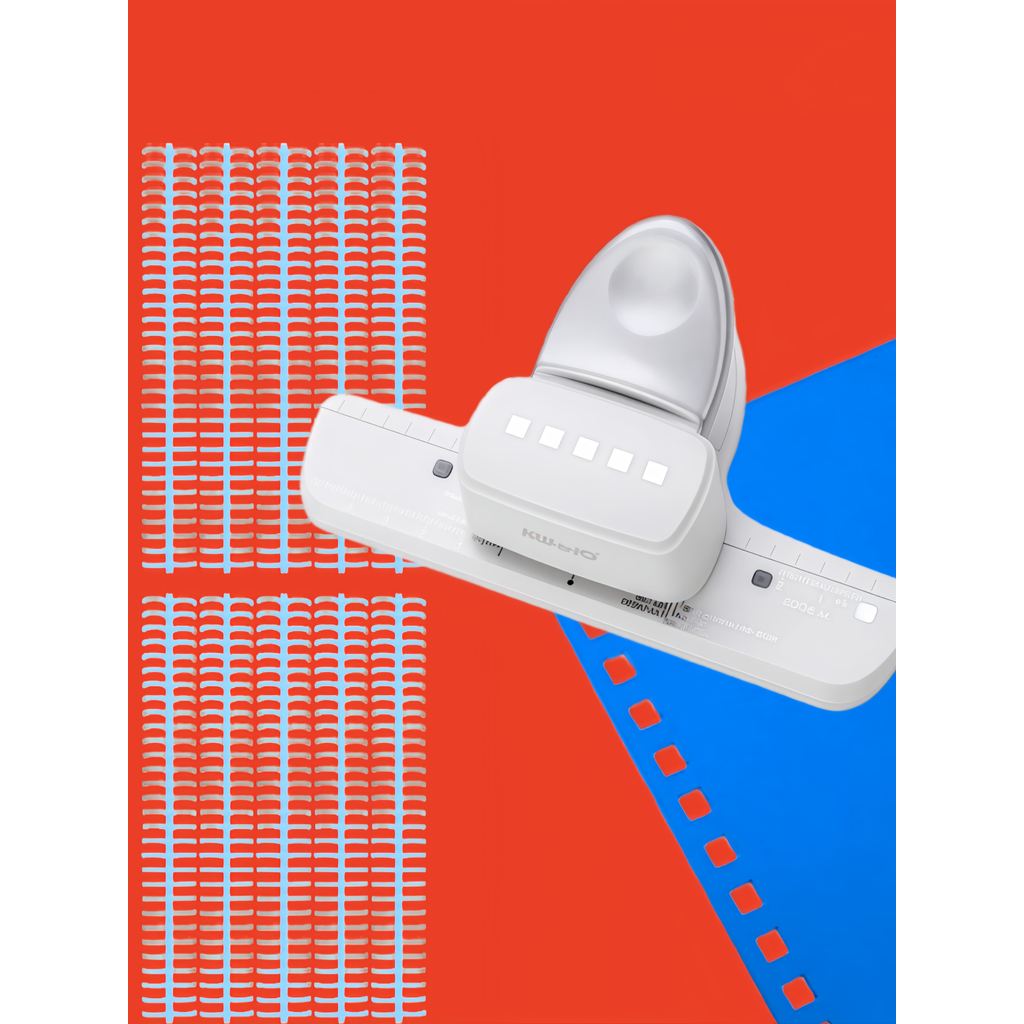 KW-trio DIY Binding Set Square Hole Puncher & ห่วงเข้าเล่ม 34 หลุม