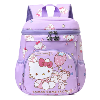 MOKO กระเป๋าเป้ Sanrio Hello Kitty, My Melody &amp; Kuromi สำหรับเด็ก ดีไซน์น่ารัก คลาสสิก มีความจุมาก