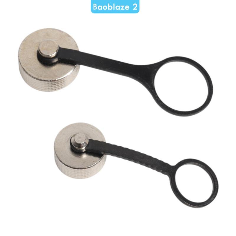 [baoblaze2] Gx12 ฝาฝุ่นโลหะสําหรับอุปกรณ์อิเล็กทรอนิกส์ติดตั้งติดตั้งง่ายกันน้ําอะไหล่ปลั๊กสําหรับ 1