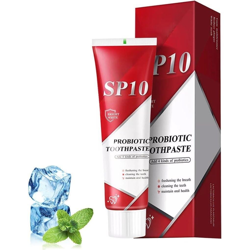 SP 10 Probiotic Whitening Toothpaste - Enhance Oral Health with SP 10 Toothpaste for Brighter, Healt