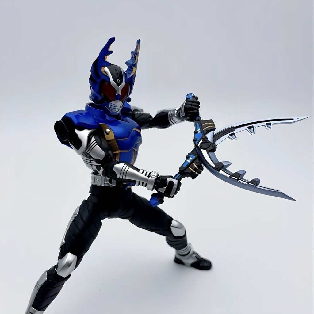 SHF Kamen Rider Gagami เหล็กต่อสู้ WD กระดูกจริงแกะสลัก Joint Action Figure ลักษณะ KABUTO KABUTO
