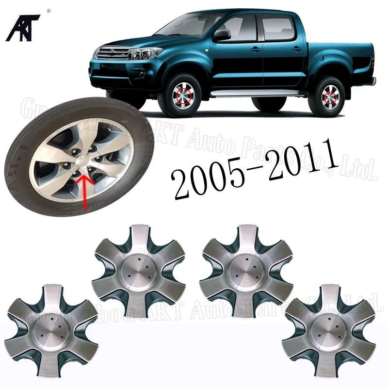 4 ชิ้น/ล็อตล้อCentre Cap Hub ขอบดุมล้อสําหรับ Toyota Hilux Fortuner Kun25 Kun26 hub ฝาครอบศูนย์ล้อ H