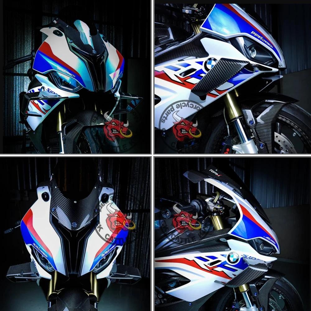 Winglet สําหรับ Bmw S1000rr S1000 RR M1000rr 2019-2022 รถจักรยานยนต์ Aerodynamic Wing Kit สปอยเลอร์อุปกรณ์เสริม - รูปที่ 2