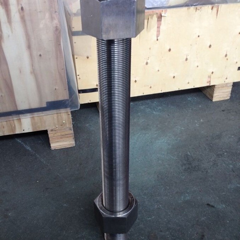 B8 B8M B8C B8T บาร์ฟันสแตนเลสแบบเต็มช่วง/หัวคู่/Bolt/Nut