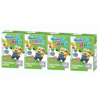 ดัชมิลล์คิดส์นมเปรี้ยวยูเอชทีรสผลไม้รวม 90มล. แพค 4 Dutch Mill Kids Mix Fruit 90X4 [หมายเลขบาร์โค้ด 8851717049224 ]