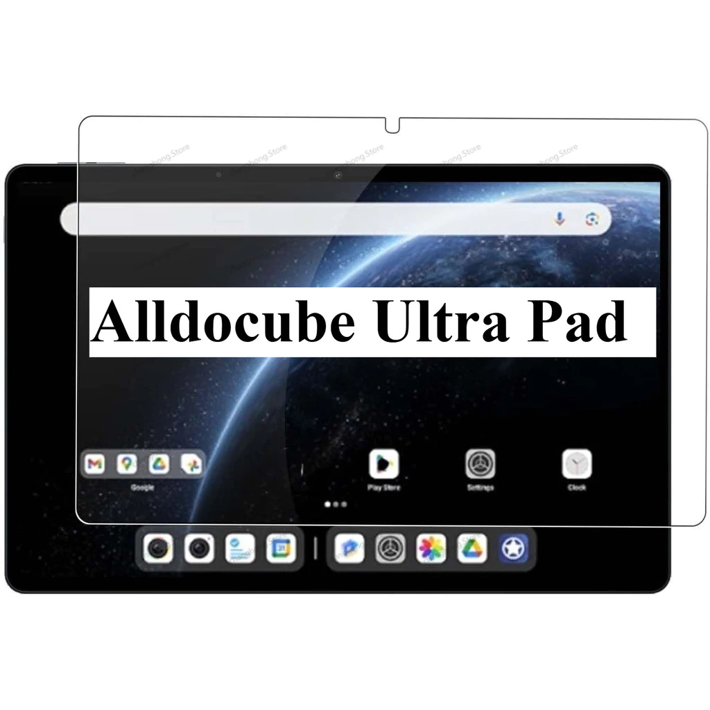 ตัวป้องกันหน้าจอสําหรับ ALLDOCUBE Ultra Pad 13 นิ้ว U1380– กระจกนิรภัย, ความแข็ง 9H, ป้องกันรอยขีดข่วน, ไร้ฟอง, HD Clear
