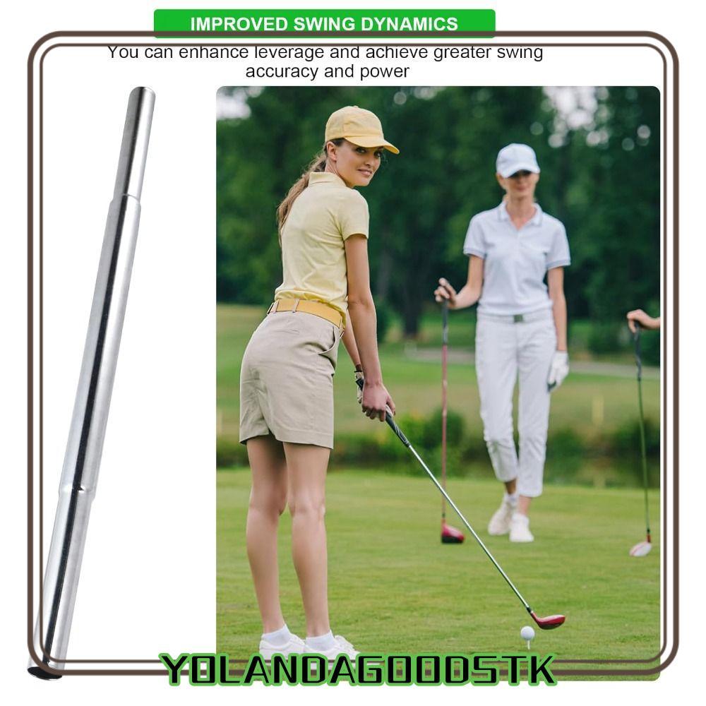 IYOLANDAGOODS1 Golf Shaft Extender, Steel Universal Golf Club Extensions, ติดตั้งง่าย 0.580/0.0600 G