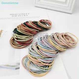 <Donotletme> 100 ชิ้นหญิงสาวยางรัดผมผูกเชือกยืดหยุ่น Hairband ผู้ถือผมหางม้า s Scrunchies ลดราคา