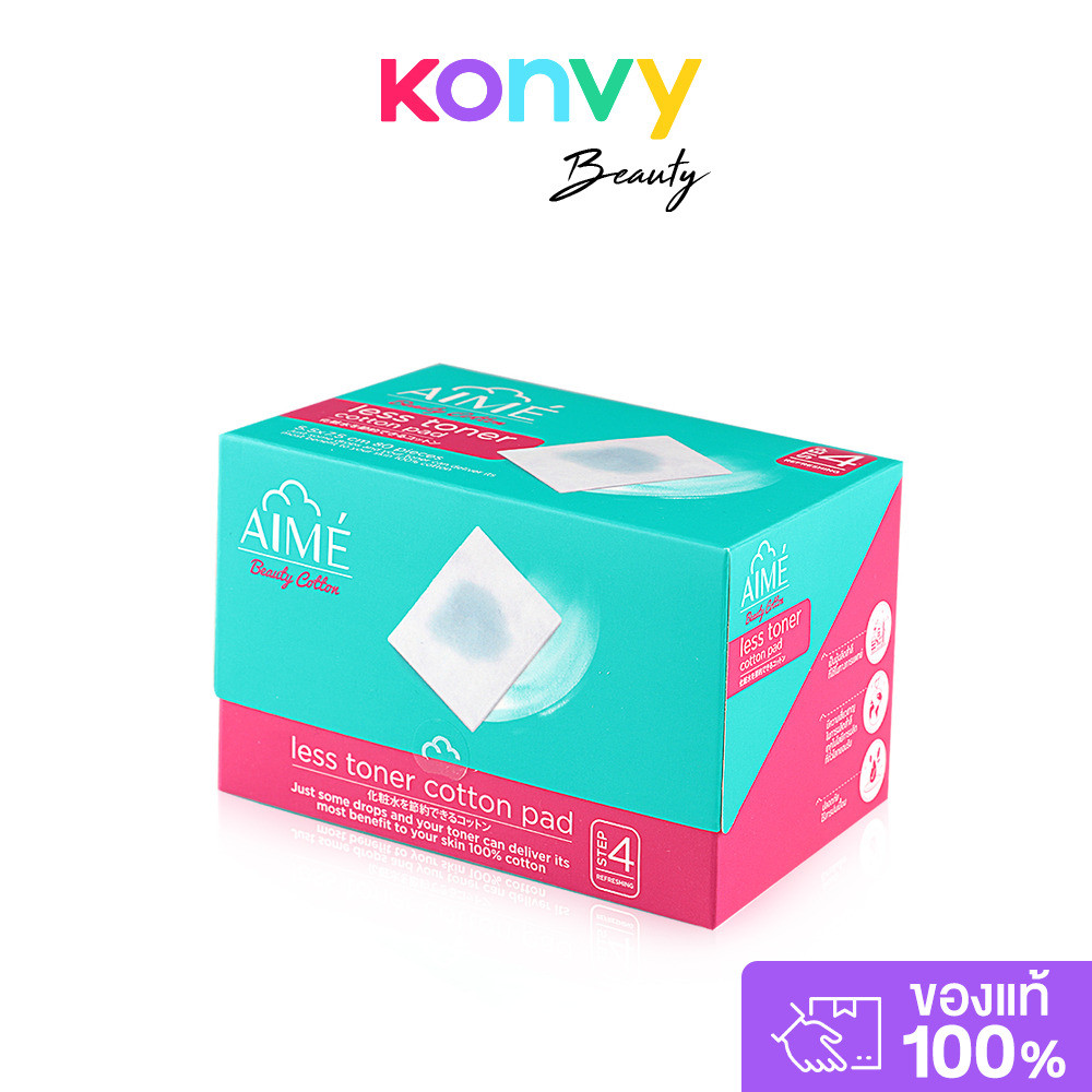 Aime Less Toner Cotton Pad 80pcs.