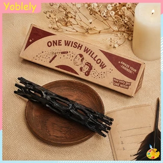 [Yoblely.th] 3D พิมพ์ One Wish Willow Stick พร้อมกล่อง Wish-Making Snap Sticks Multi-Purpose 3D พิมพ์Figurines สําหรับ Spiritual Healing & Good Fortune