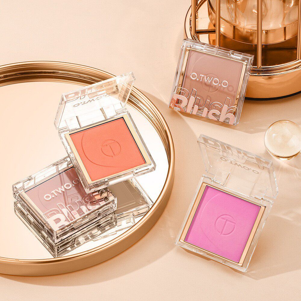 canmake blush bwb blush oh my blush 2pcs Pack O.TWO.O Palette Monochrome Soft Mist การปรับเปลี่ยนธรร
