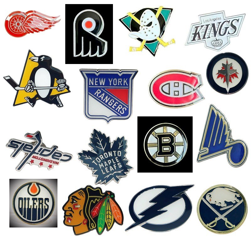 ป้ายที่ระลึกฮอกกี้ NHL สินค้าทีม NHL คอลเลกชัน ของตกแต่งฮอกกี้