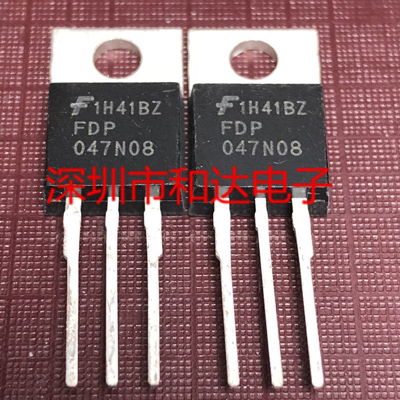 10 ชิ้นใหม่เอี่ยม FDP047N08 TO-220
