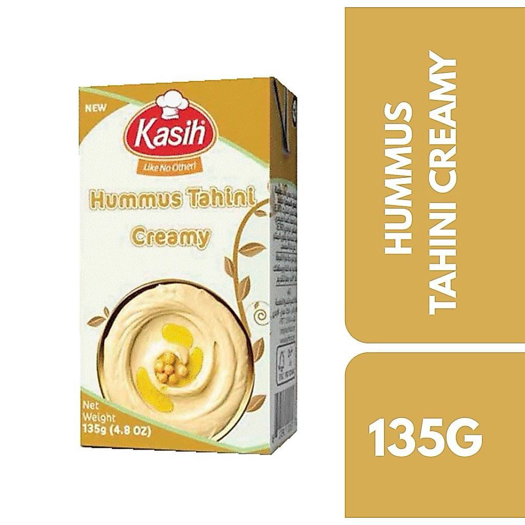 Kasih Hummus Tahini Creamy 135g++ กาซิห์ ฮัมมุส ตาฮีนี่ ครีมมี่ 135 กรัม