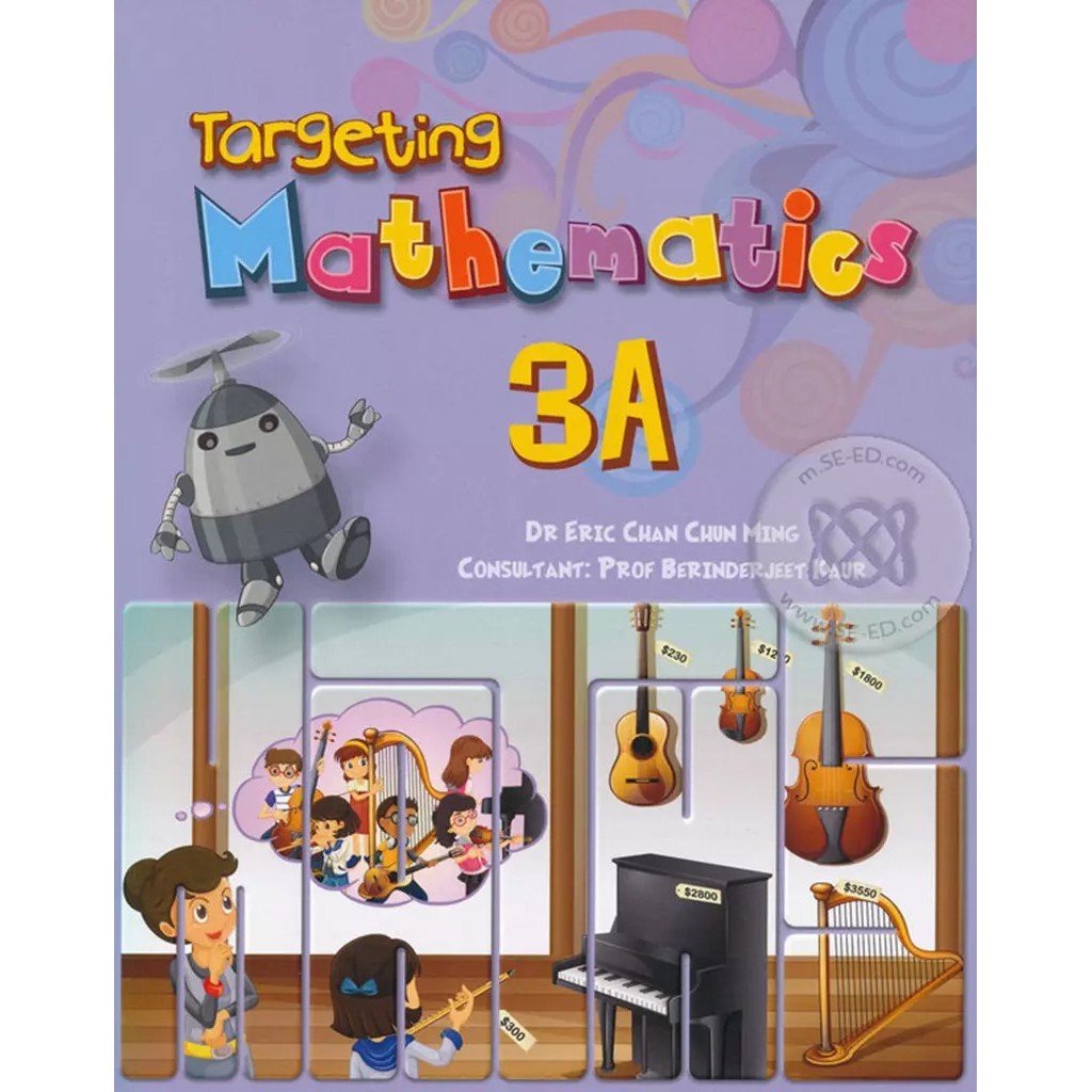Bundanjai (หนังสือภาษา) Targeting Mathematics 3A : Textbook (P)