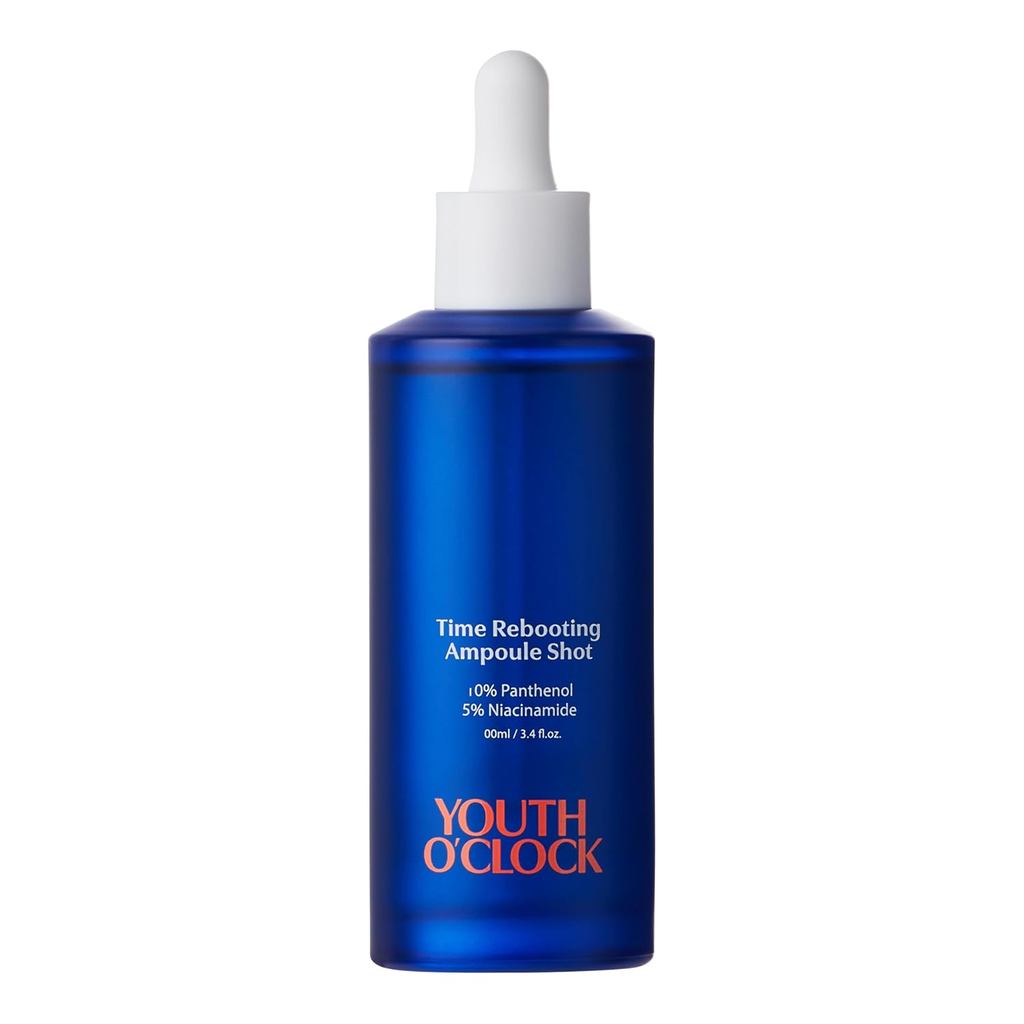 YOUTH OCLOCK Time Rebooting Ampoule Shot (3.4 fl. ออนซ์ 100มล.) Niacinamide 5%+Panthenol 10%
