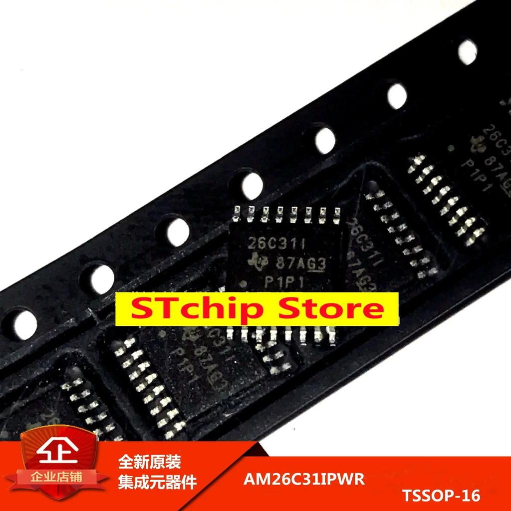 20 ชิ้น AM26C31IPWR IC TSSOP-16 26C31 ชิปไดร์เวอร์ TSSOP16 ใหม่และ AM26C31