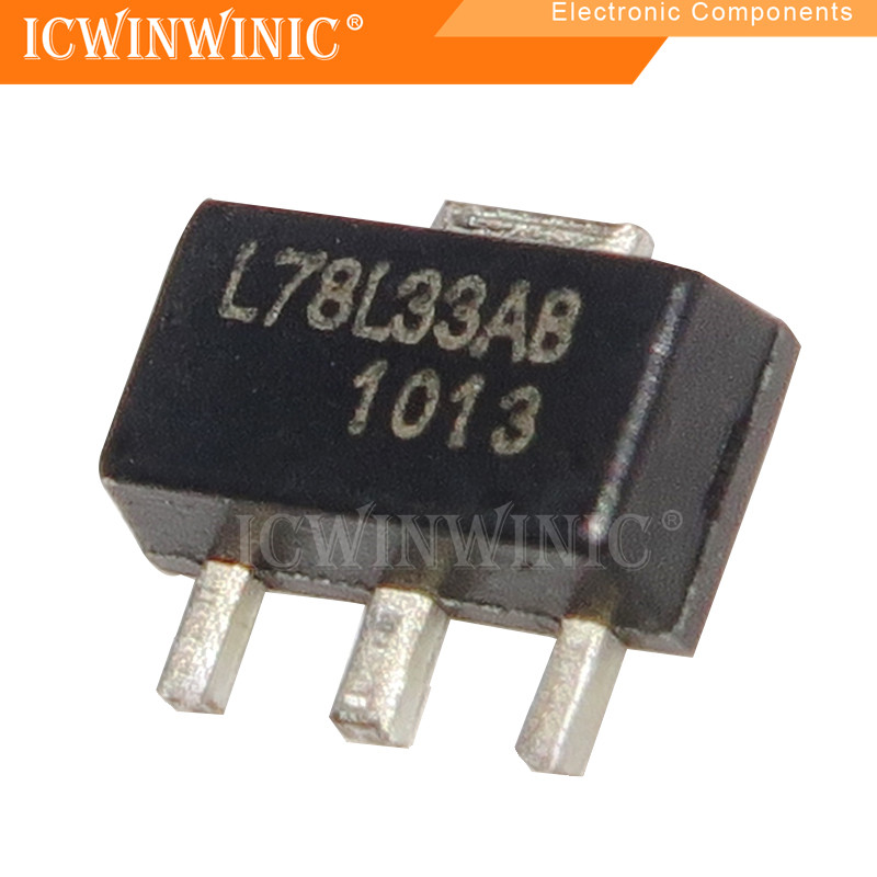 5 ชิ้น L78L33ABUTR L78L33 78L33 SOT-89 IC วงจรรวม
