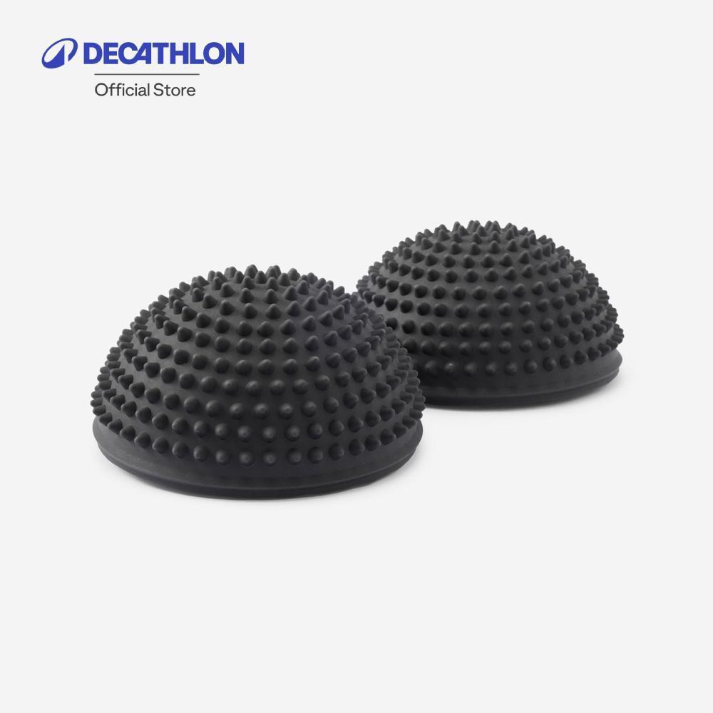 Decathlon Reversible And Adjustable Fitness Balance Station แท่นทรงตัวออกกำลังกายแบบปรับได้และใช้ได้สองด้าน - Black