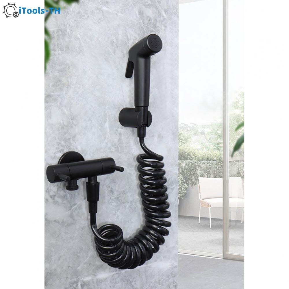 【iTools】Bidet Spray Hose Holder Valve Kit Bathroom Douche Bidet For Women Hose DurableHot Sale